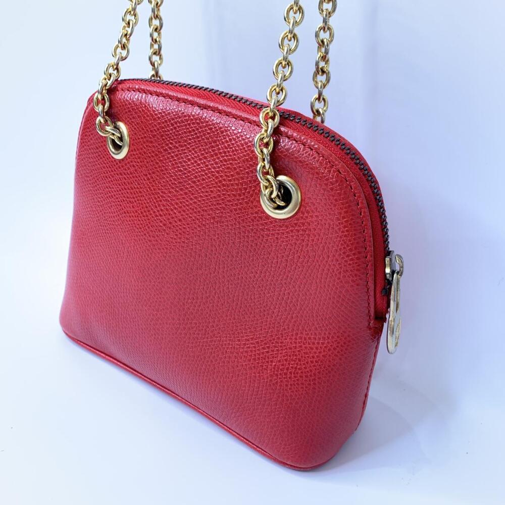 CELINE Shoulder Bag Red - Picture 2 of 6